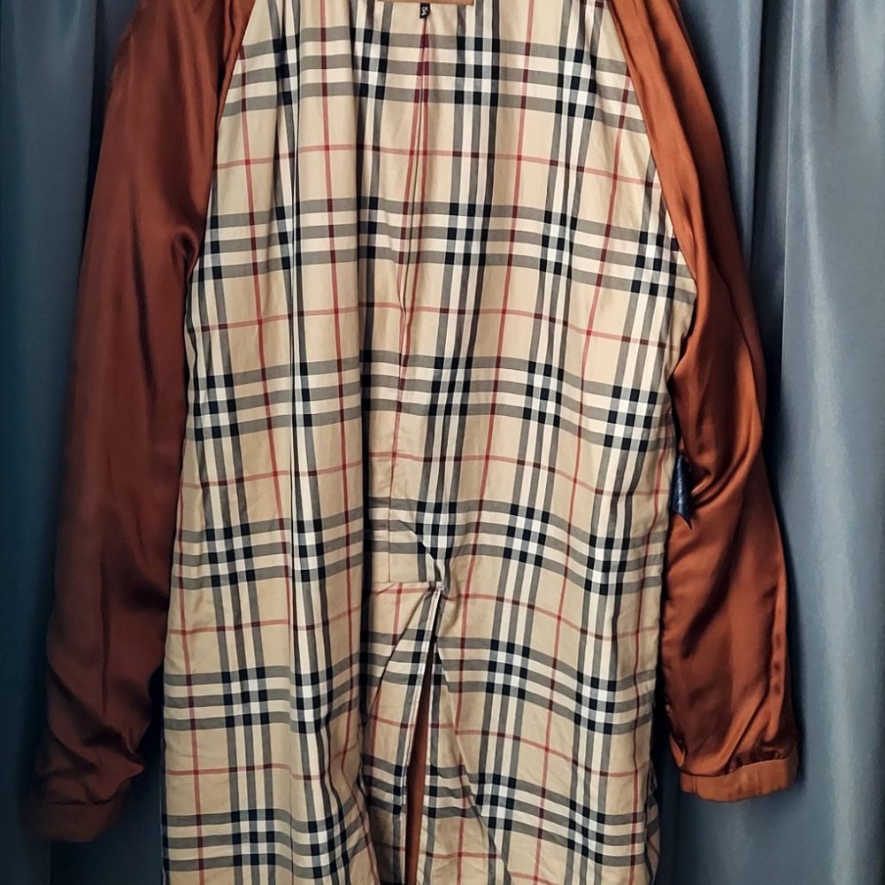 Burberry London Leather Coat - Picture 3 of 8
